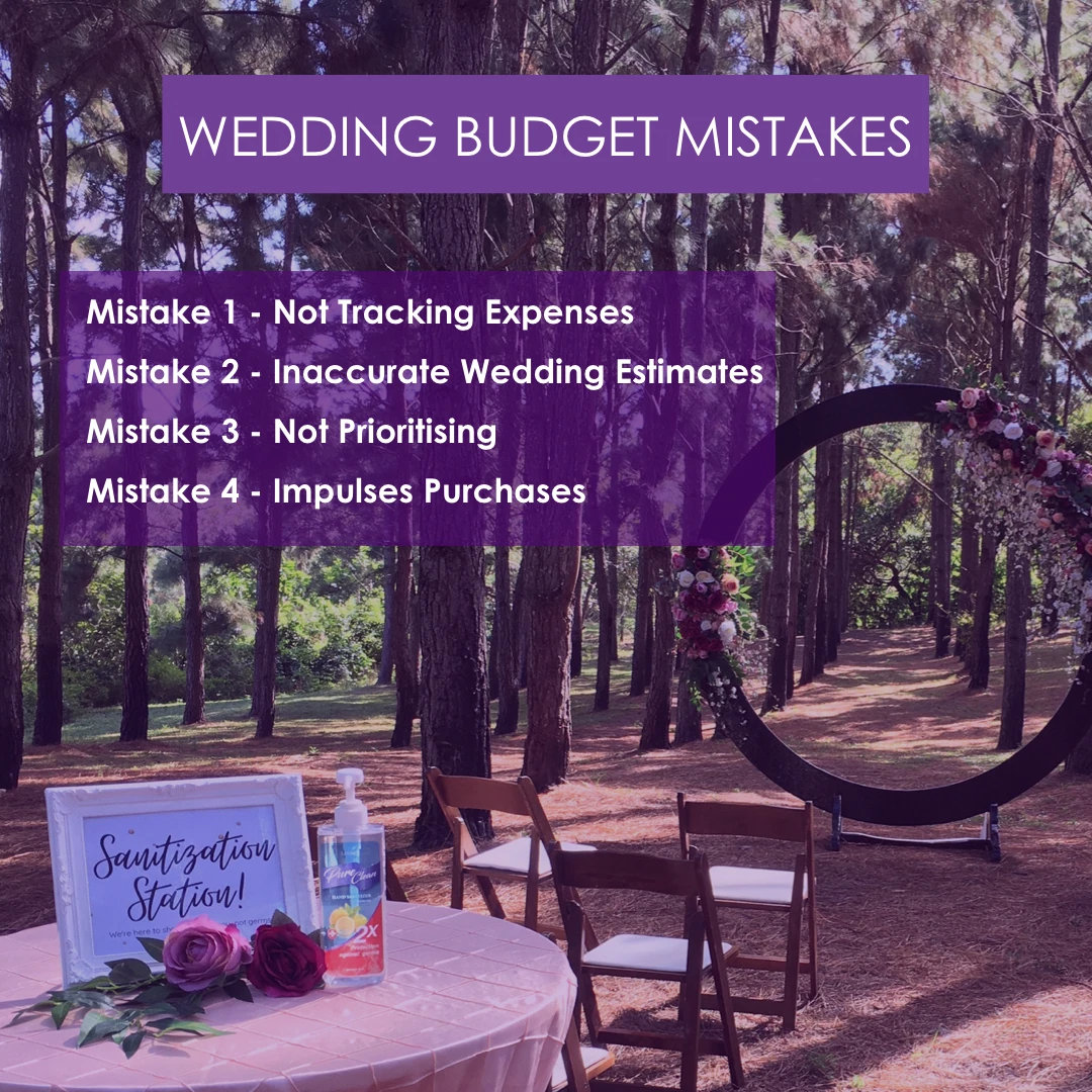 Wedding budget mistakes (and how to avoid them)