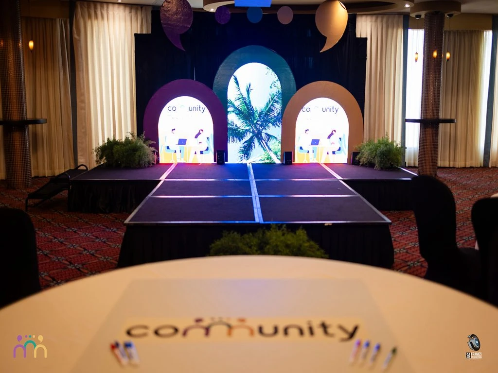 Corporate event atmosphere managed by TCJ
